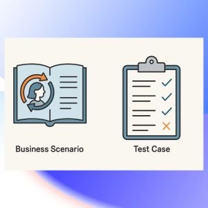 Difference between business scenarios and test cases-32steps com